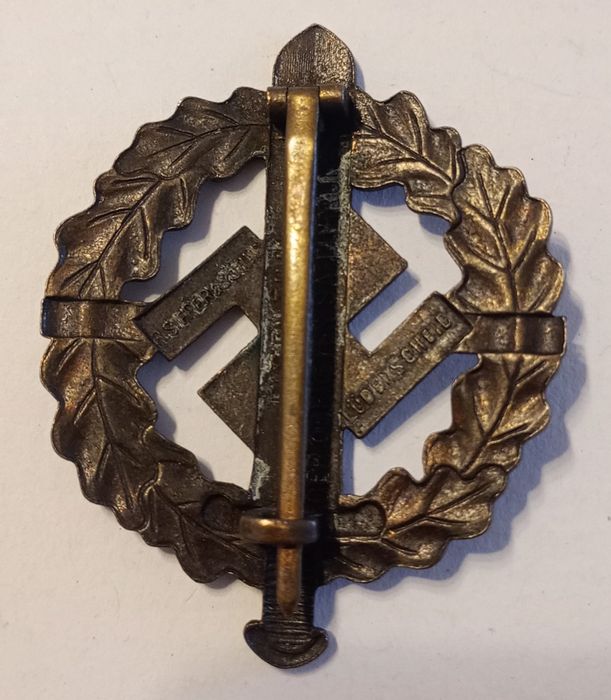 Militaria de Trincheira Werhmatch Distintivo S.A.