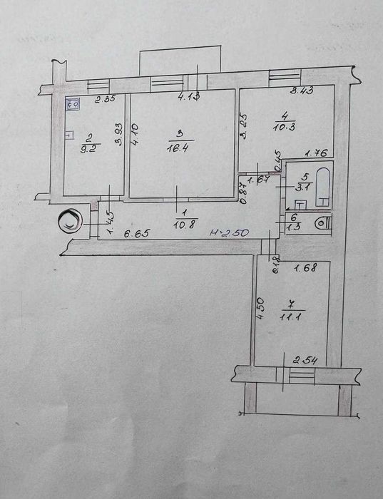 Продаж 3 кімнатноі квартири