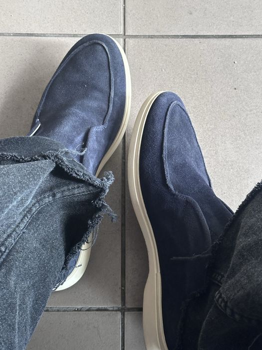 Жіночі лофери натуральний замш