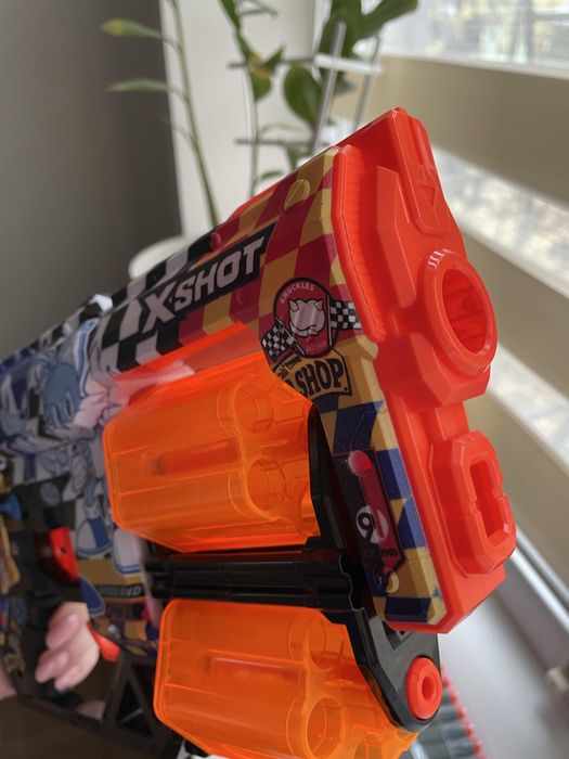 Nerf X-shot швидкострільний бластер