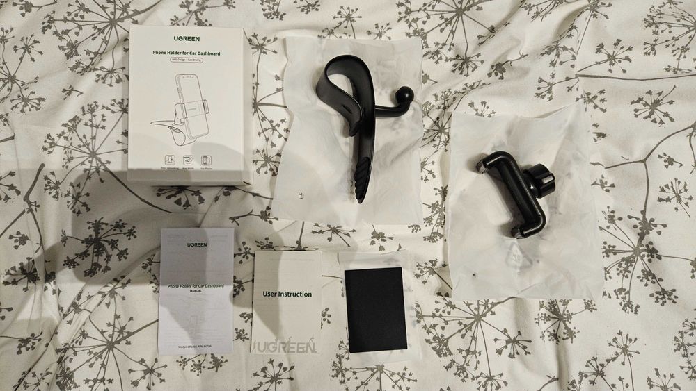 Uchwyt Samochodowy Na Telefon Na Deskę Rozdzielczą Zaciskowy UGREEN