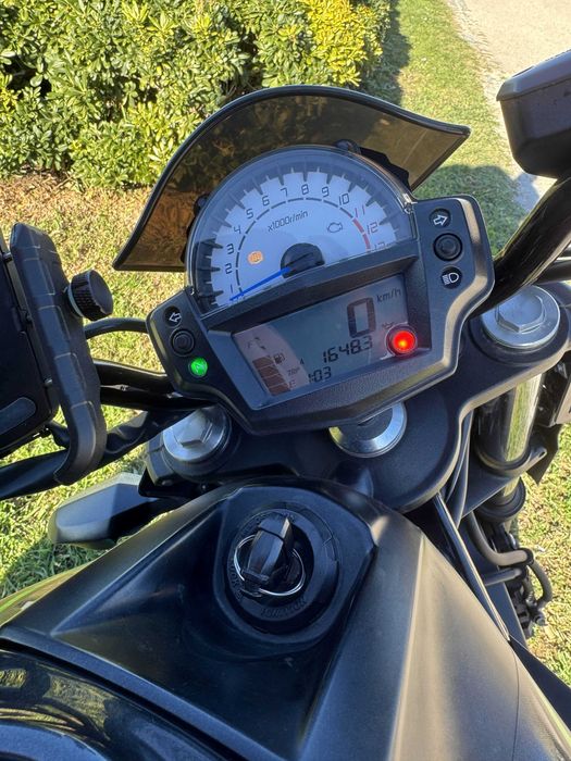 Kawasaki ER6N (650cc) como Nova, Ano 2016! Capacete AGV K5 de Oferta!