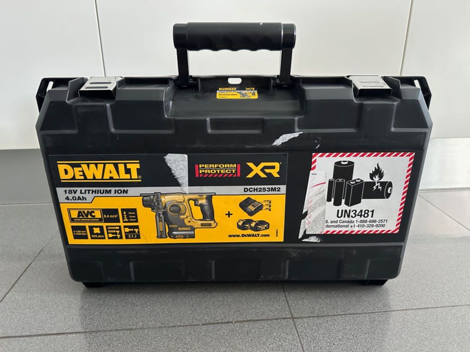 Martelo DeWalt DCH253M2 18V c/ 2x Baterias Nova em Caixa c/Fatura Garantia