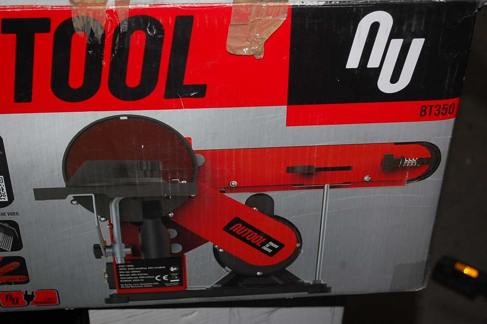 Nutool Szlifierka tarczowo-taśmowa BT350 350W 150 mm