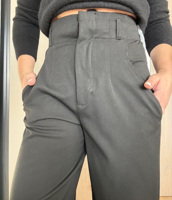 Класичні чорні штани Zara