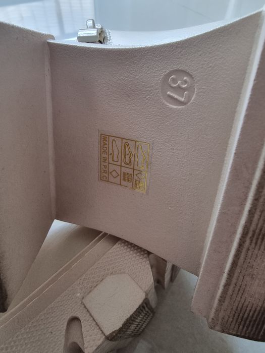 Botki sztyblety beżowe zimowe