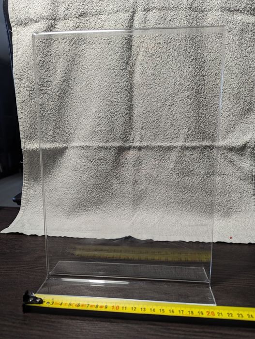 Expositor acrilico auto-suportável