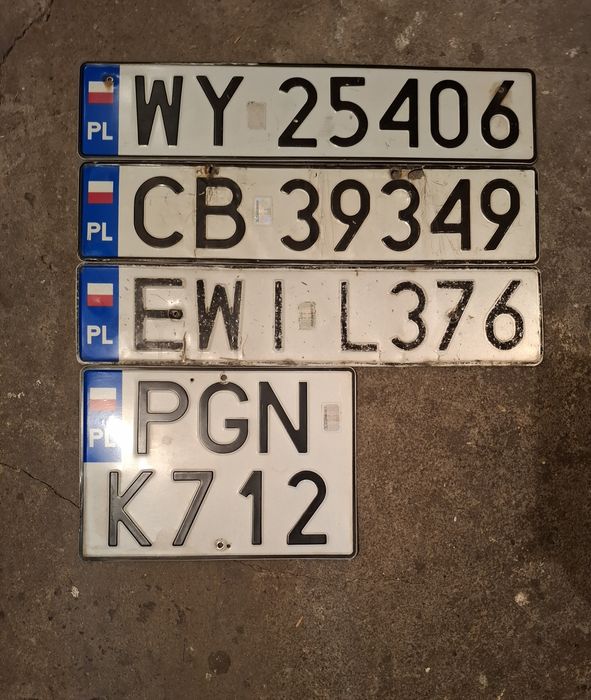 Tablice rejestracyjne