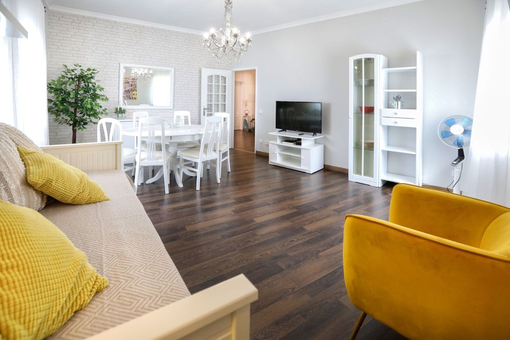 Apartamento com terraço privativo a 3 min a pé da praia com Wifi meo
