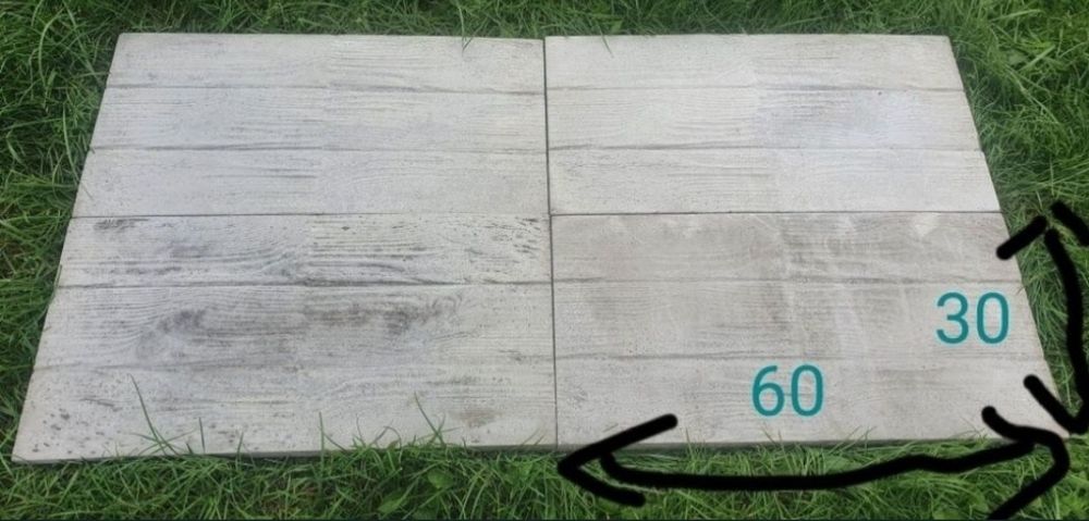 Płytki chodnikowe 60x30