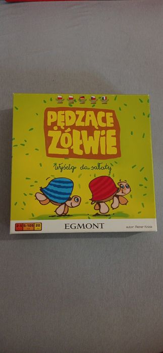 Pędzące żółwie - gra planszowa
