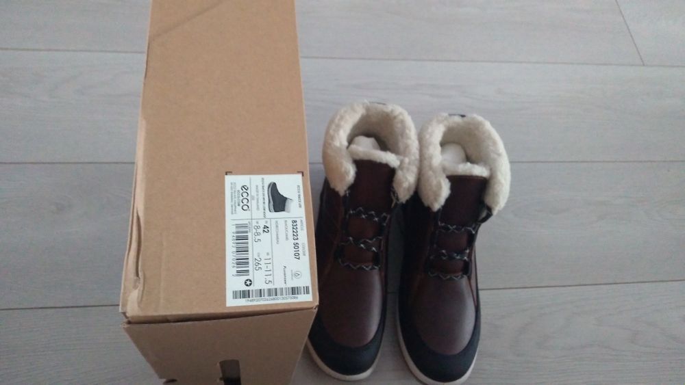 Sprzedam zimowe buty ocieplane z Ecco