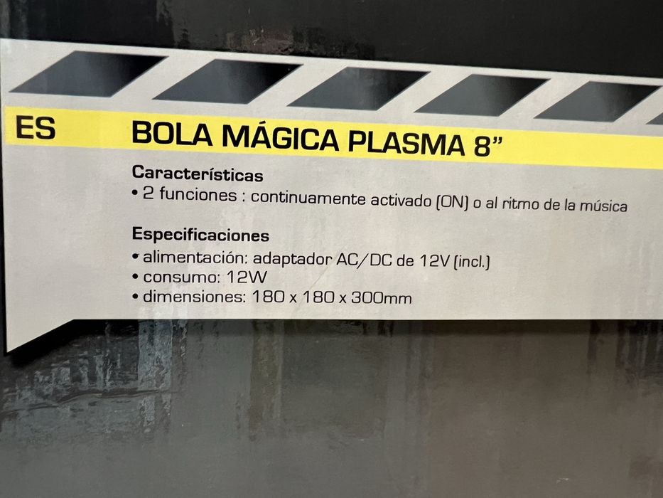 Luz de Plasma - Decorativa