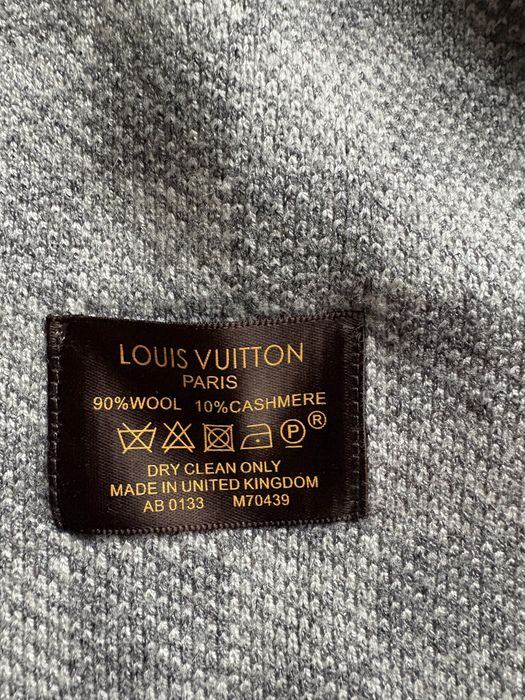 Louis Vuitton czapka i szalik. Welna i kaszmir