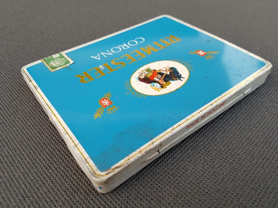 Caixa charutos Ritmeester Corona ideal para coleção