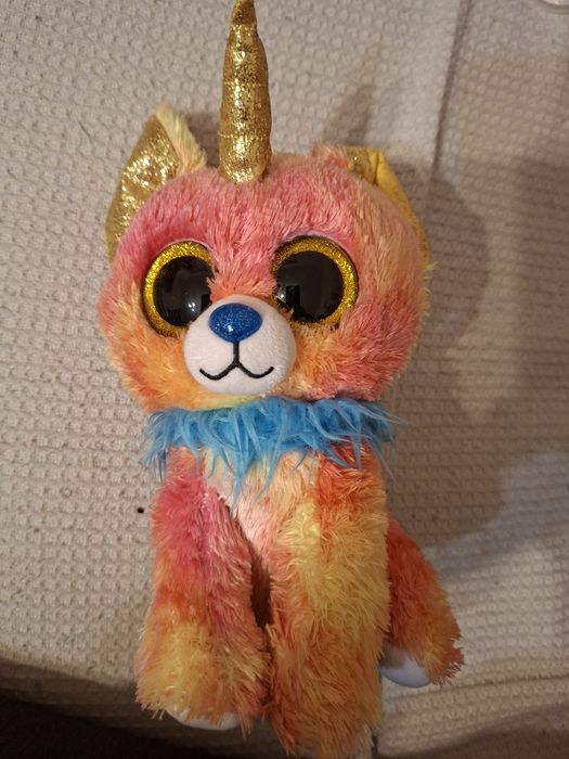 Мягкая игрушка глазастик ty заяц, сова, собакаа