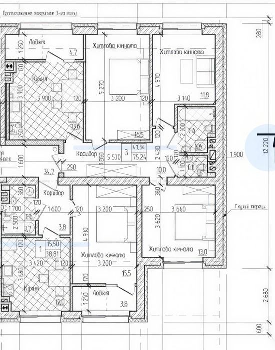 3-rooms apartment apartment by the address st. Kapelanska (area 75 m²) - Atlanta.ua - photo 11