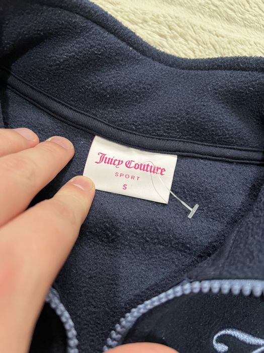 Juicy Couture (S-L) Sport 1/4 Zip Fleece флиска женская кофта флисовая