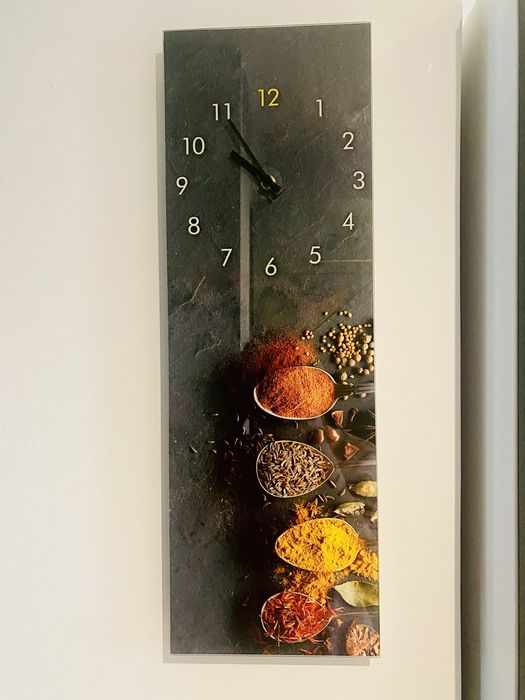 Zegar lustrzany  do kuchni