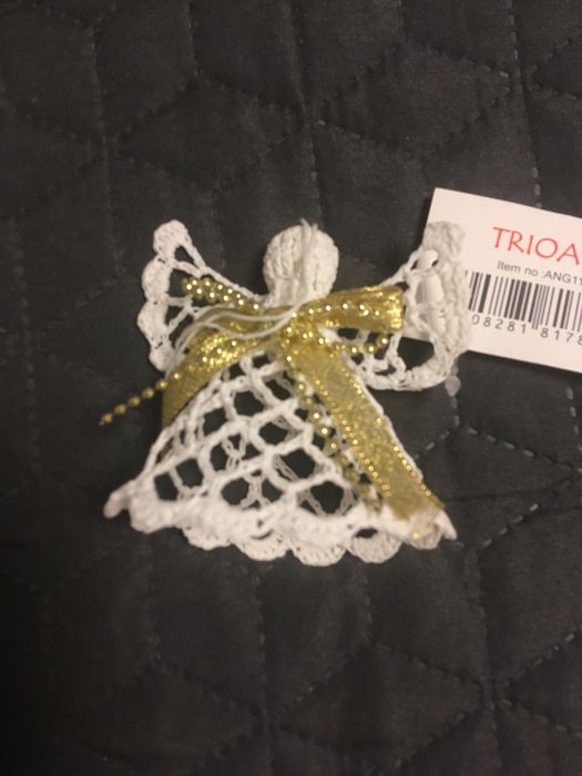 aniołek ozdoba bożonarodzeniowa na choinkę