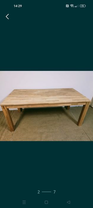 Stół dębowy 180/91cm