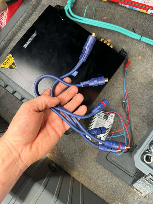 Wzmiacniacz alpina 650 w + konwerter sli2