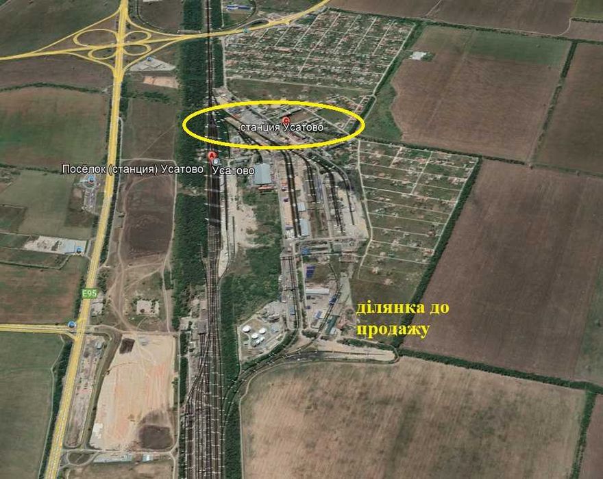 Продаж земельних ділянок з залізничною гілкою