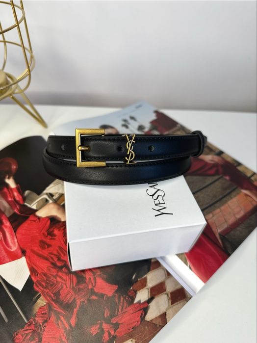 Pasek w pudełku w stylu YSL