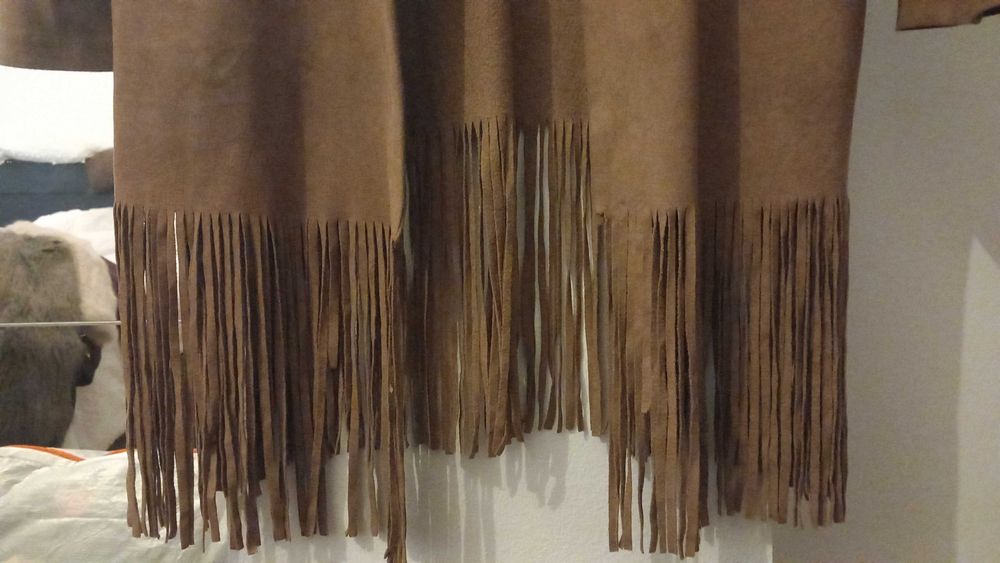 Cardigan aberto com franjas, Springfield-M