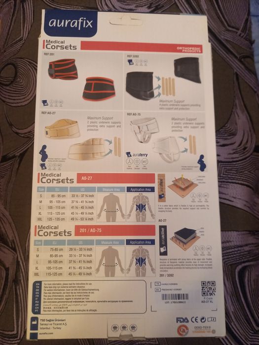 Бандаж для беременных Aurafix AO-27 XL