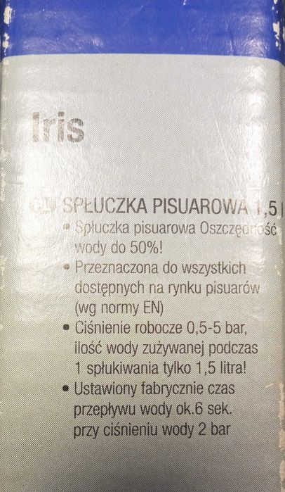 Spłuczka pisuarowa