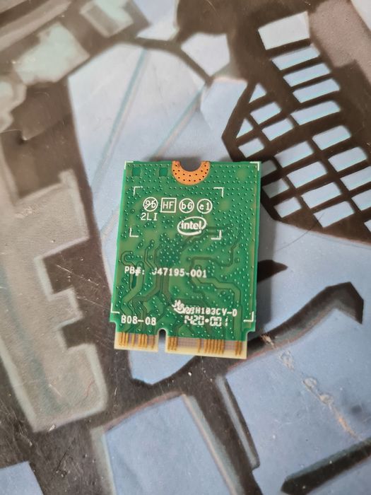 Wi-fi+BT модуль M.2 Intel Wireless-AC 9560NGW 802.11 b,g,n,ac