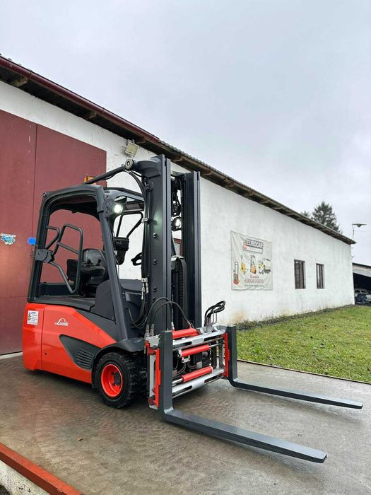 Штабелер електричний Навантажувач LINDE E18-02 1.8t 4.53m камера 2020