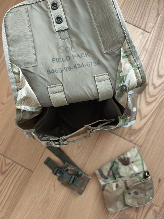 Сумка для протигаза GSR Gas Mask Respirator Field Pack Bag/Сухарка. MTP Британія, мультикам оригінал. б/у.