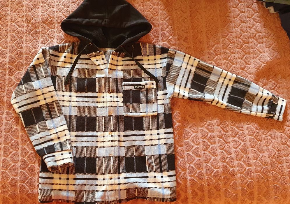 Тёплая рубашка Plamka 10T для мальчика