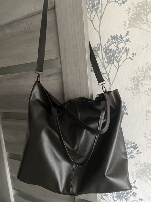 Жіноча сумка шопер шкіра