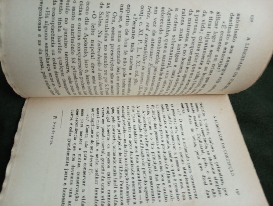 A Liberdade da Concepção ,A. Marchal e O. J. de Méro - 1947