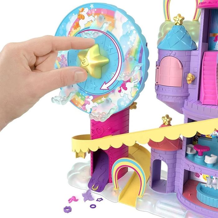 Mattel HBT13 - Polly Pocket - Тематичний парк розваг Rainbow Uni