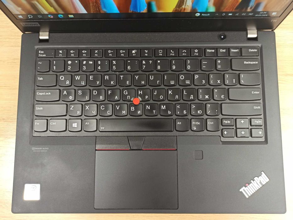 Ноутбук Lenovo Thinkpad T14 Gen 1 14″ FHD IPS Сенсорний/i5 10210U (4ядра)/16Gb/nvme256