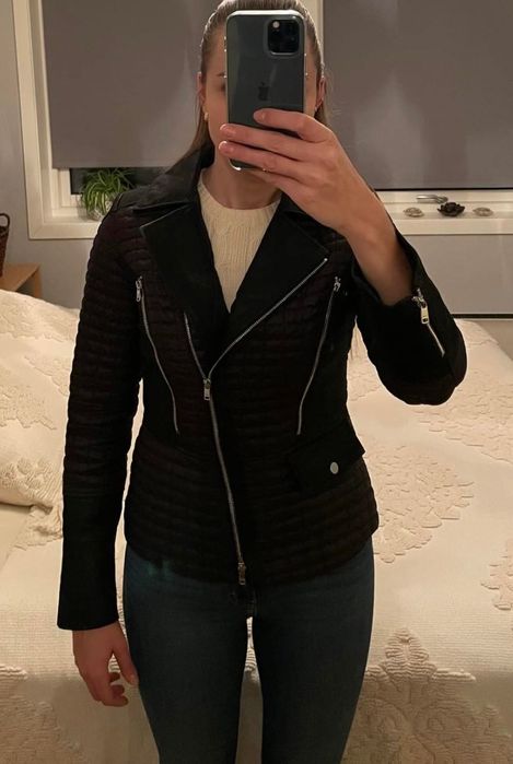 Ochnik pikowana kurtka 34 XS jak Nowa