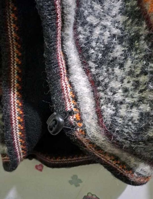 Narciarski sweter Kaprun 100 % alpaka Chompas pachy 102 cm 40 42 Peru
