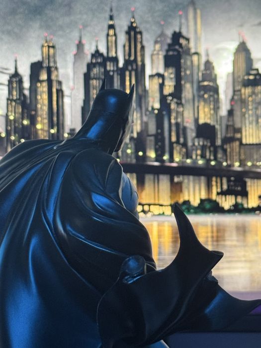 Estatua de coleçao do Batman