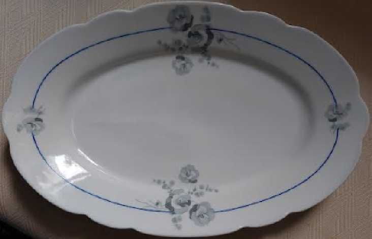 Travessa antiga em porcelana de Vista Alegre