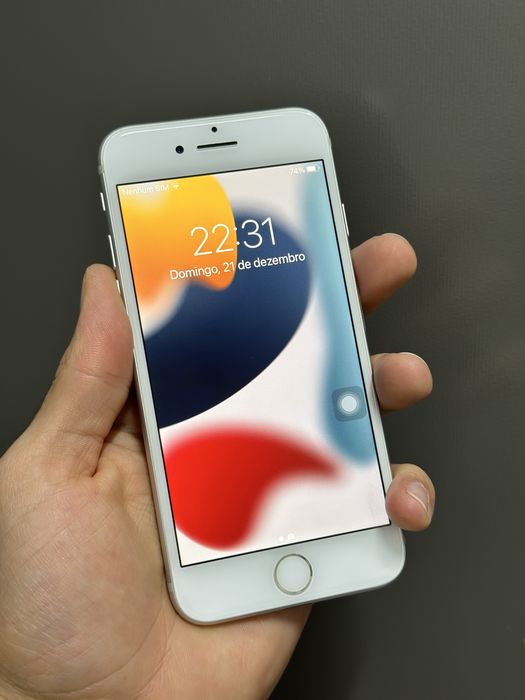 iPhone 7 Prateado 32GB - Estado Impecável (Bateria 92%) - Desbloqueado