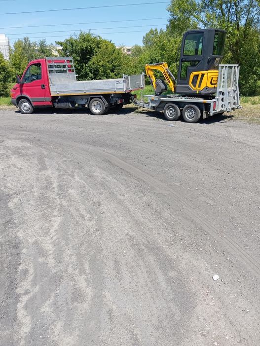 Wykopy ziemne minikoparka