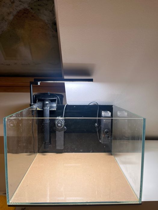 Zestaw akwarium 38l dużo dodatków