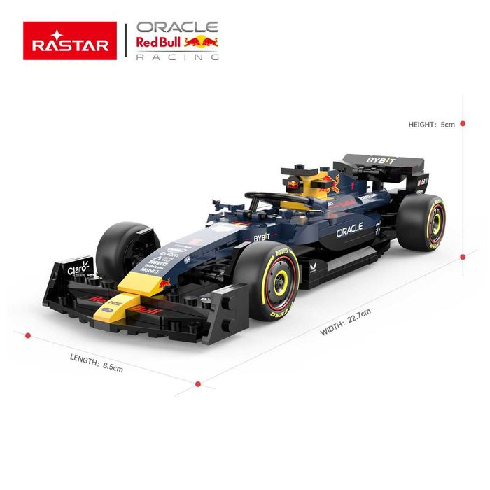 1: 24 Red Bull F1 RB19 333el. Klocki RASTAR ZKL.92500.NIE