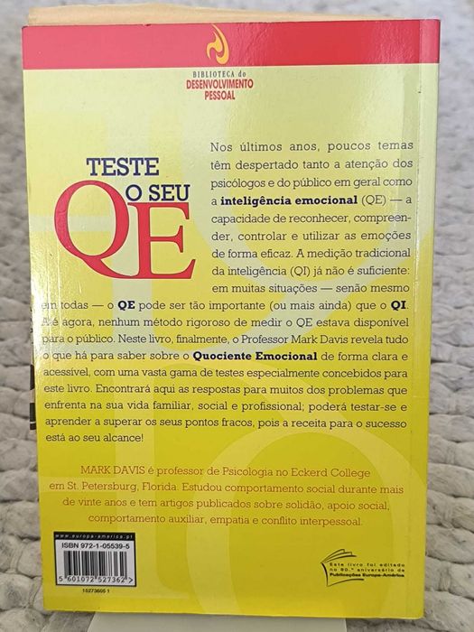 Teste o Seu QE
Descubra a sua inteligência emocional
de Mark Davis