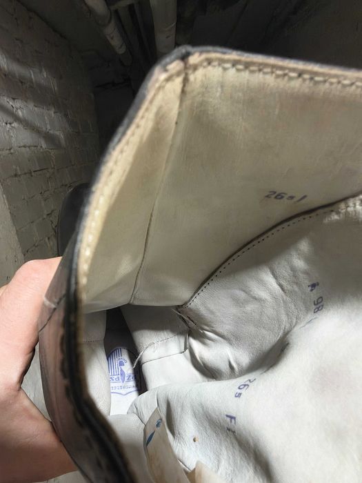 NOWE! Buty motocyklowe PRL (MO / ZOMO) – skóra naturalna