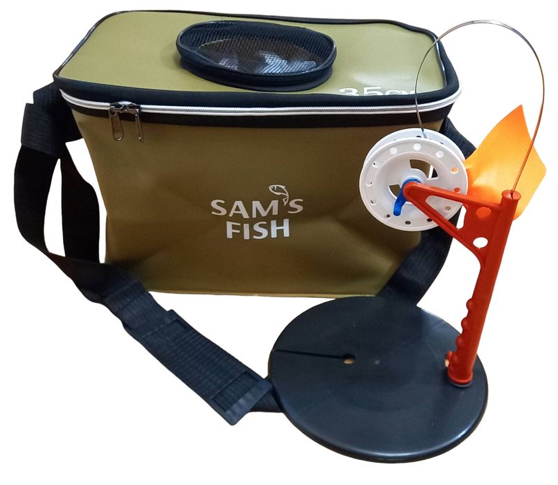 Набір Жерлиця №1 з фіксатором  10 та 15шт + сумка Ева 35см